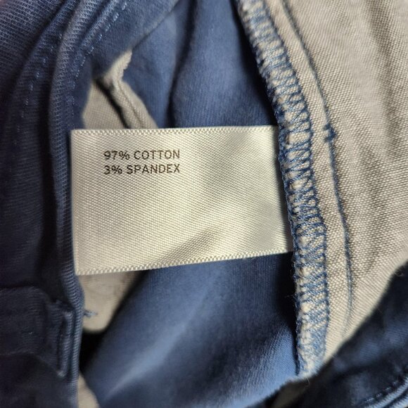 Duluth Flex Ballroom Shorts Mens 42 Relaxed Fit 9" Inseam Gusset Pockets Blue - Picture 15 of 16